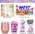 9 PCS Happy Birthday Set Relaxing Spa Gift Basket
